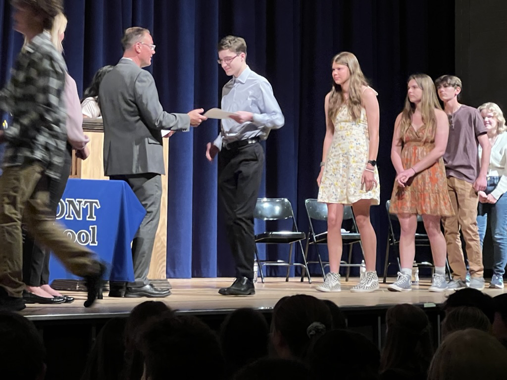 National Honor Society induction