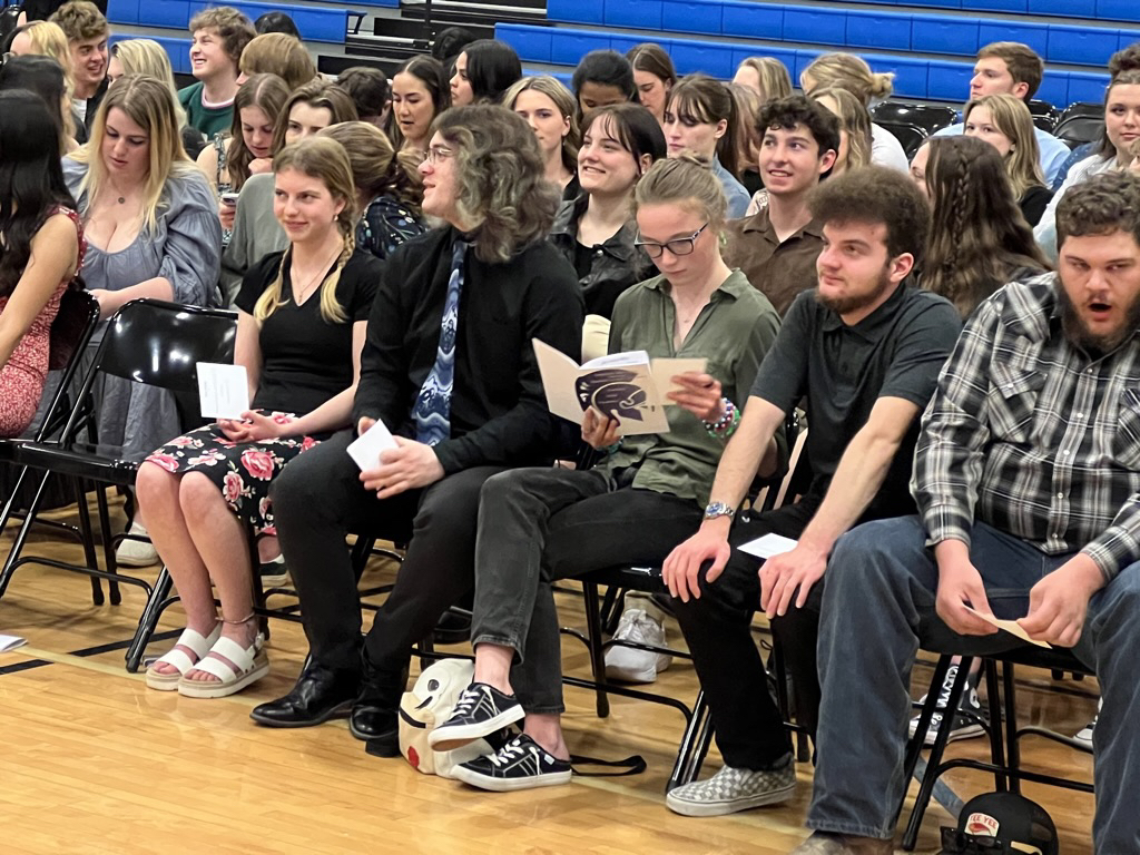 Academic Awards Night seniors
