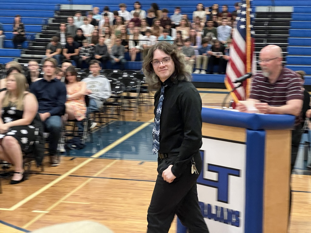 Tim was awarded the Principal's Academic Award and named an AP Scholar