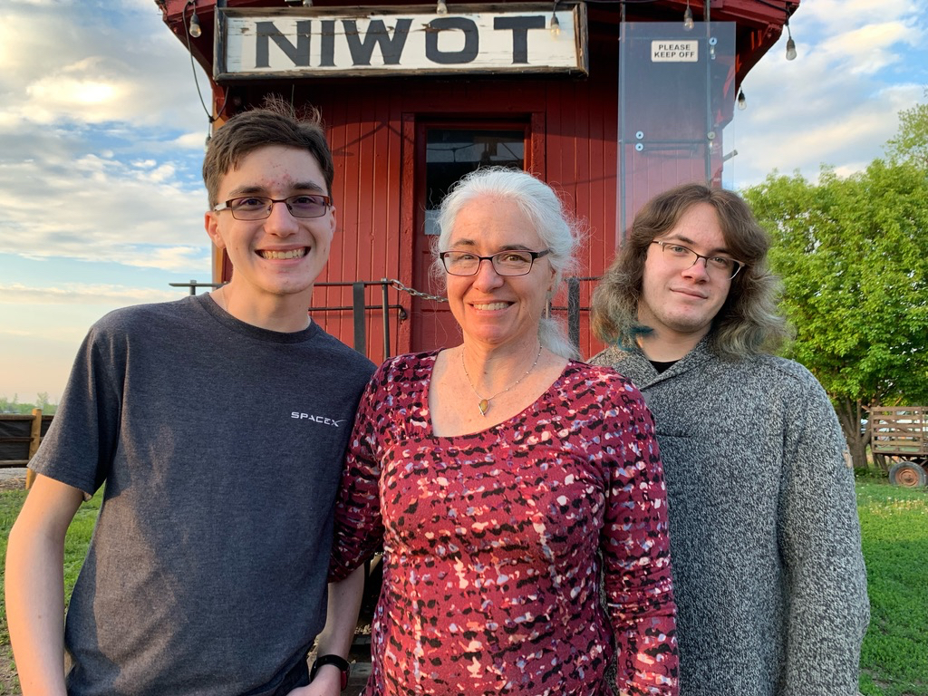 After dinner in Niwot
