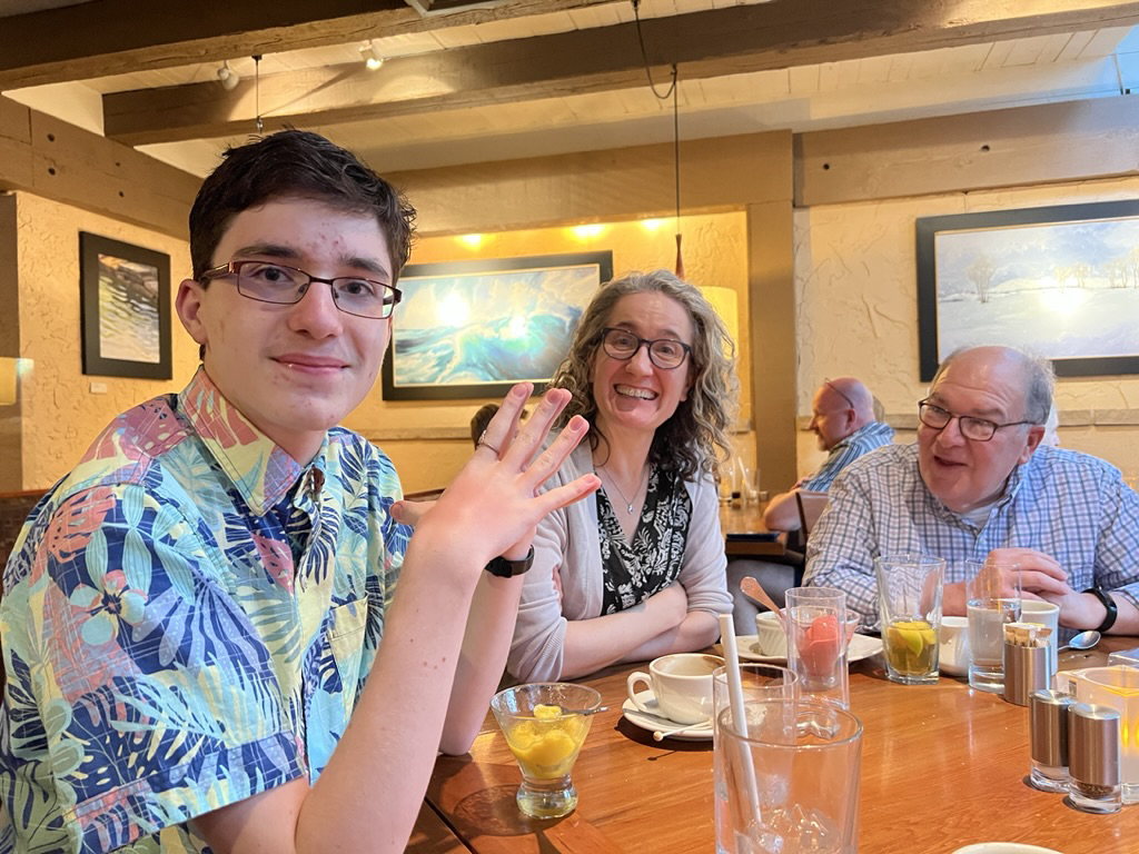 Celebrating graduation at The Cork