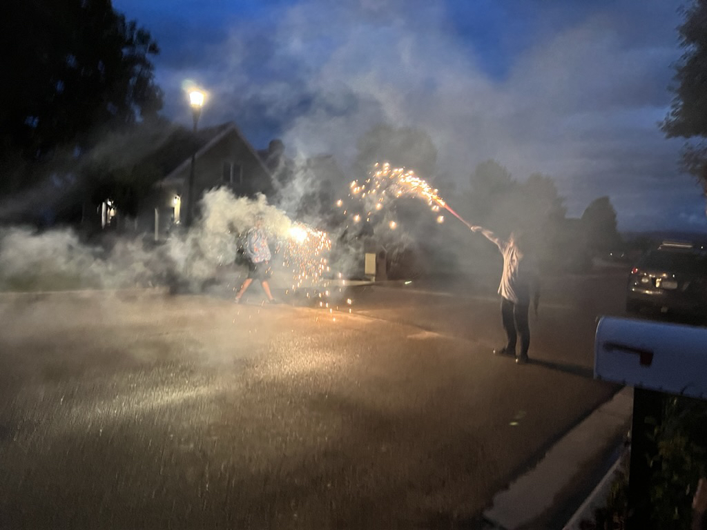 Lots of sparks
