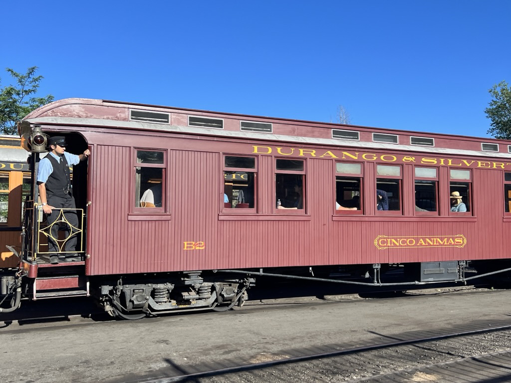 Brakeman on the diesel trip