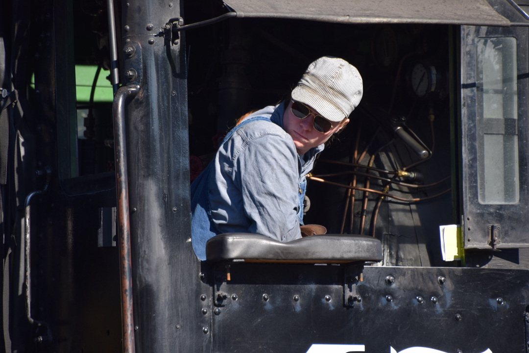 The engineer guides it in