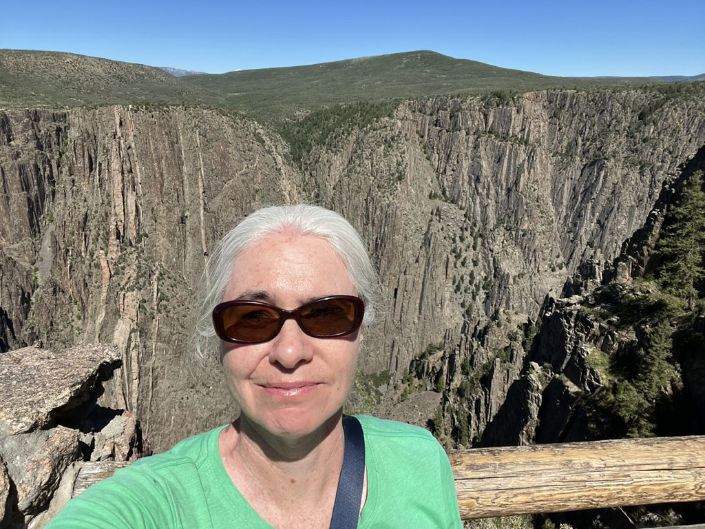 Selfie at Gunnison Point