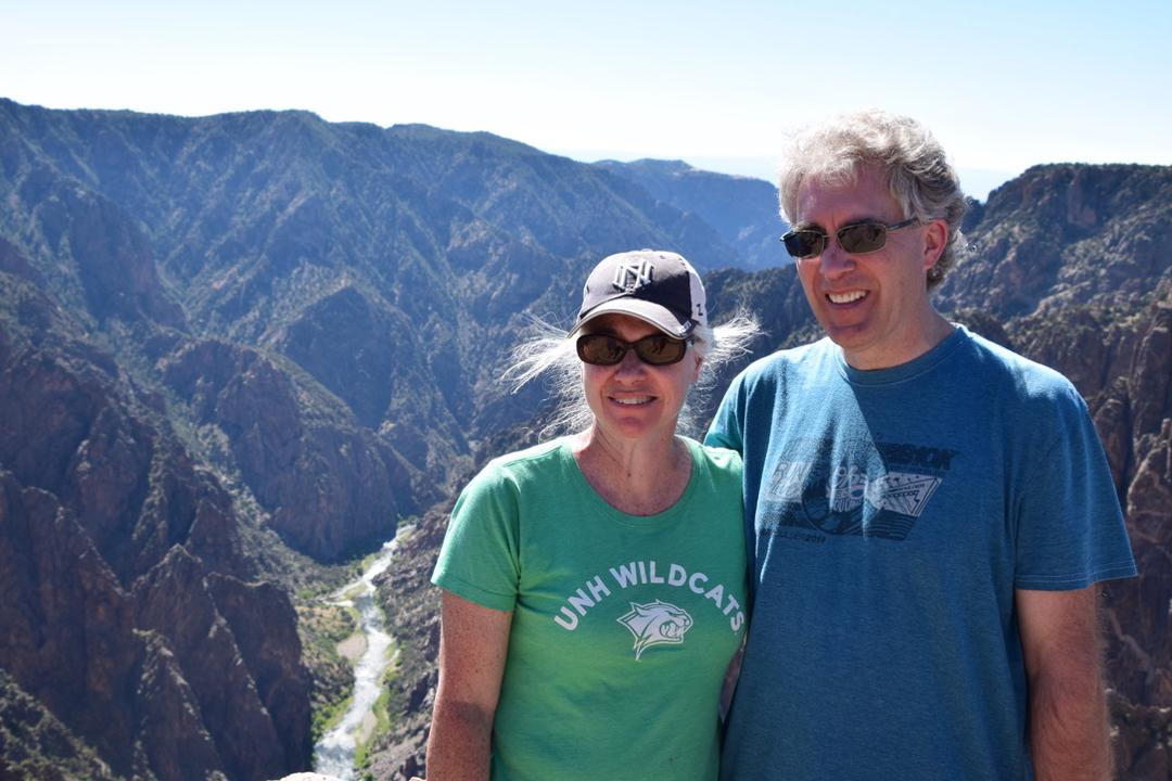 Posing at Dragon Point