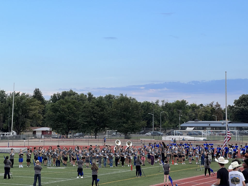 First home football game of the season