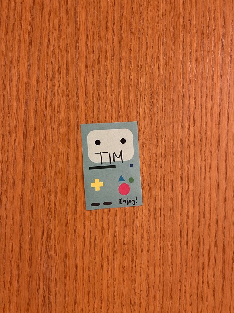 Found his room!