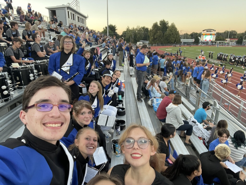 Ted selfie from the second football game