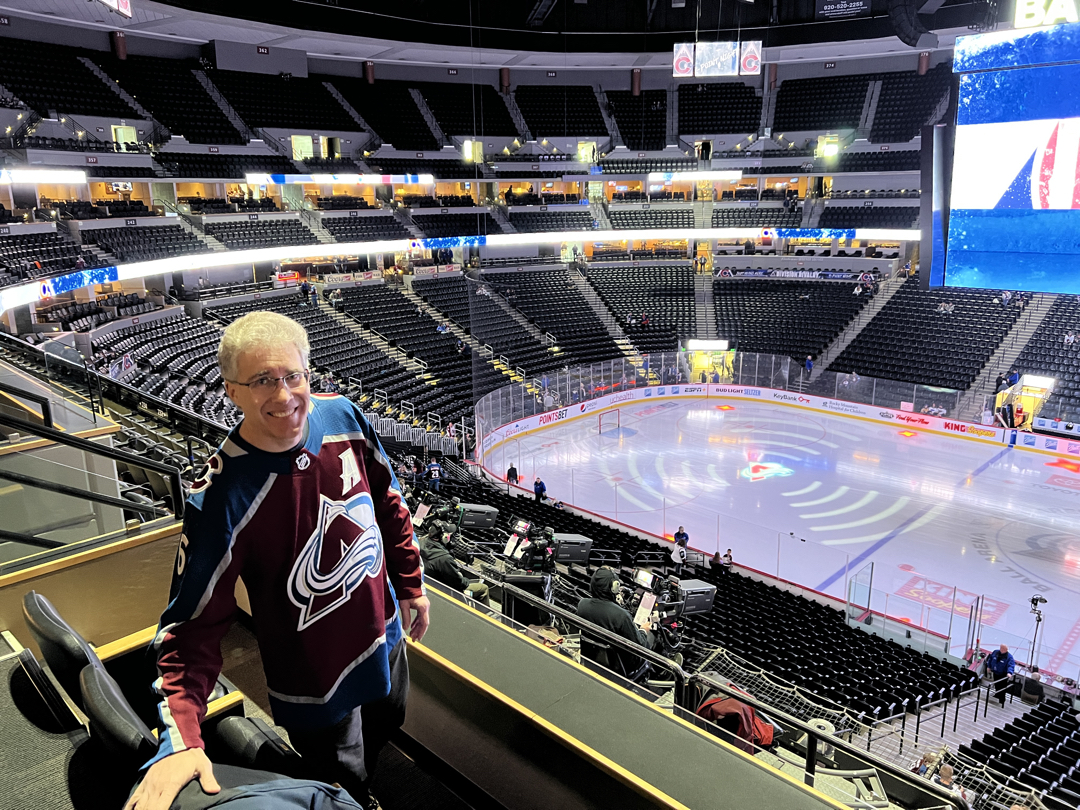 Sweet seats in the Ball suite!