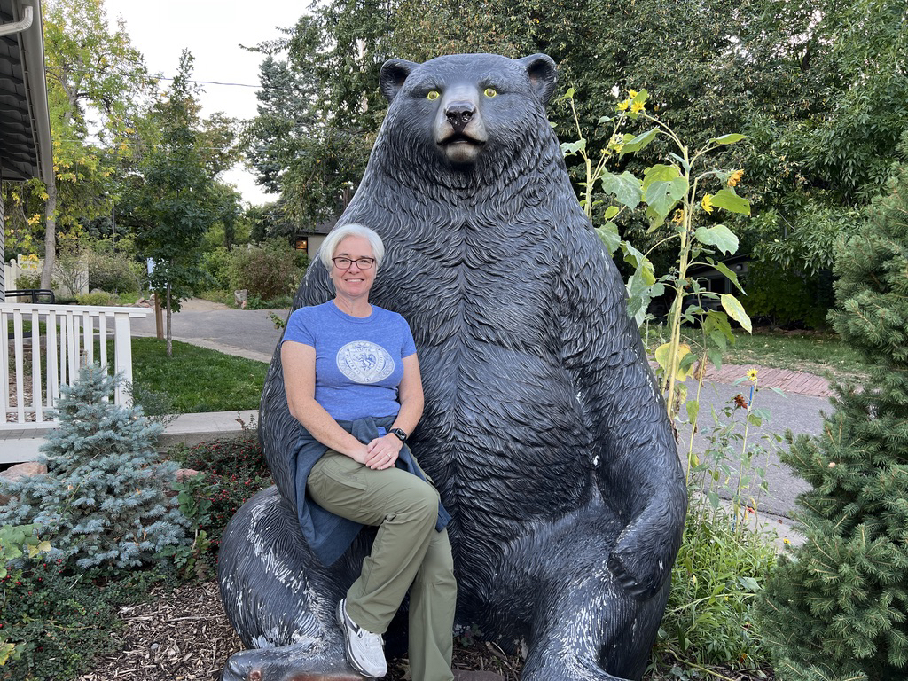 Mom and the Chautauqua bear