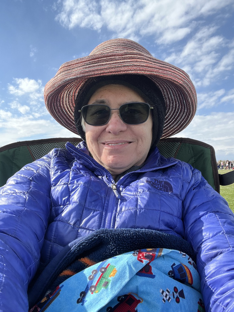 It was cold as a spectator!