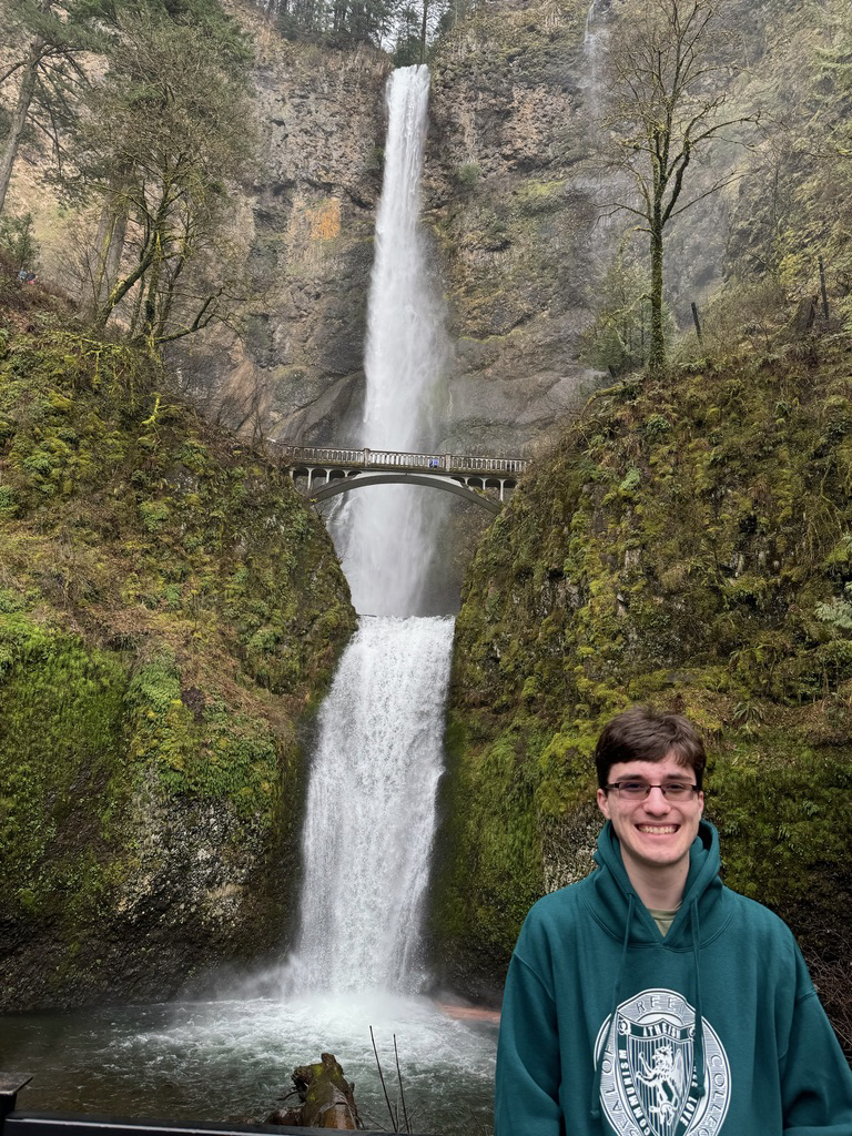 Multnomah Falls, in the Columbia River Gorge in Oregon