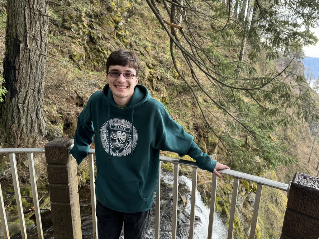 Above the falls