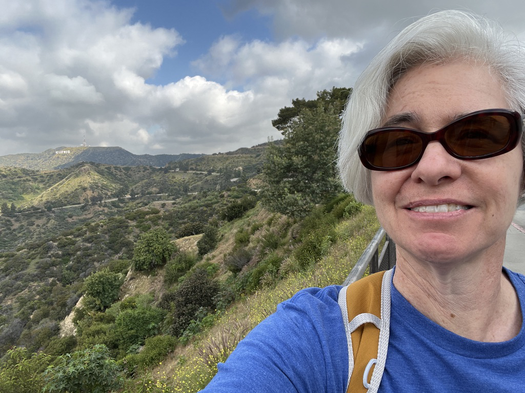 Hollywood sign from Griffith Park