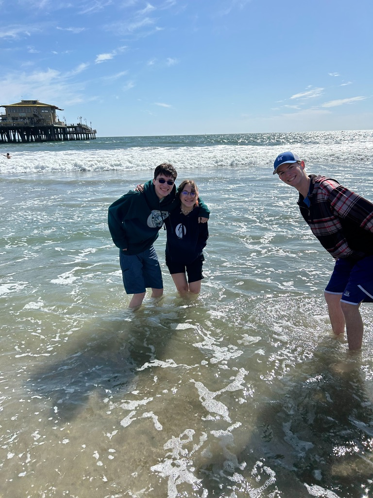Unaware of the dangerous undertow