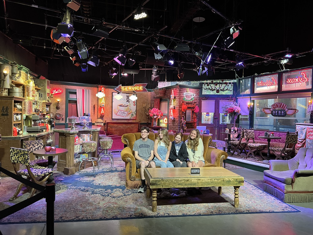 Ted and Friends at Central Perk