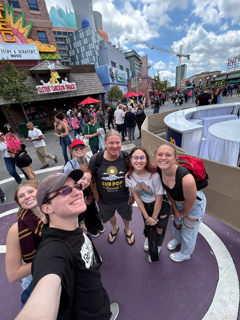 Ted and friends in Springfield