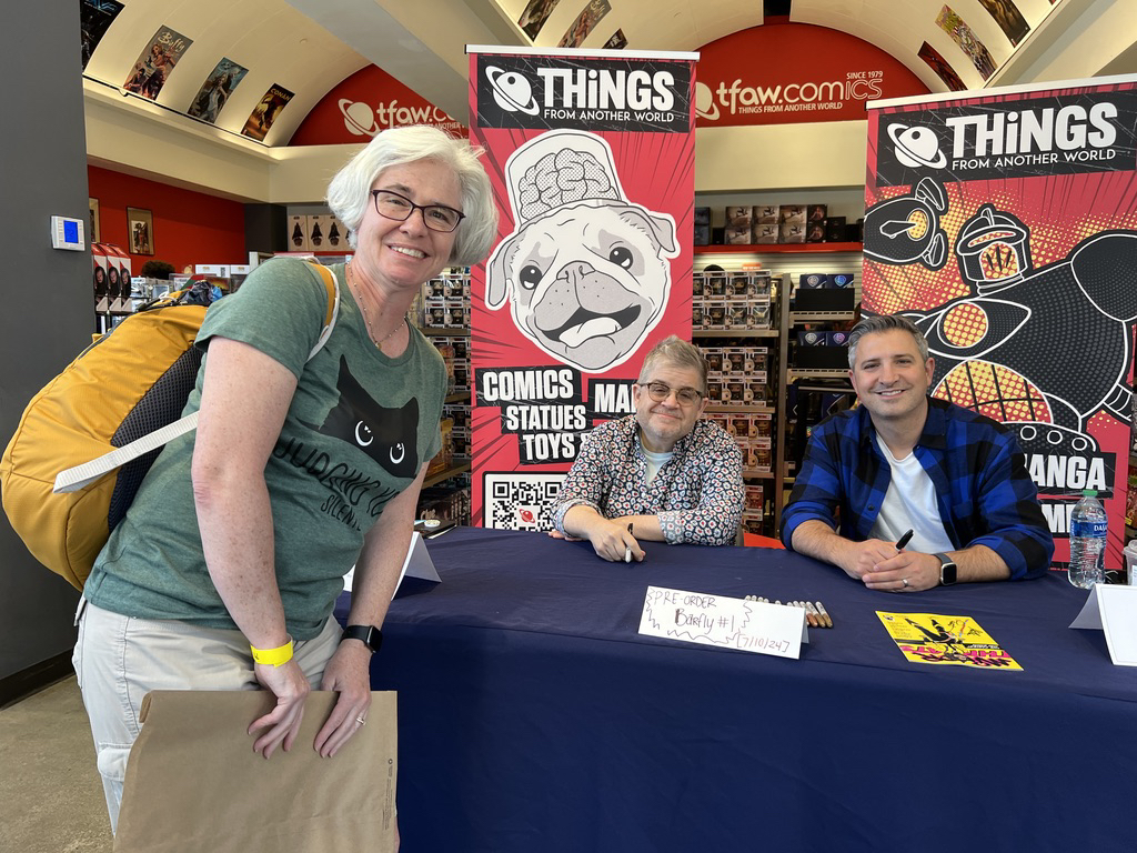 Celebrity encounter!