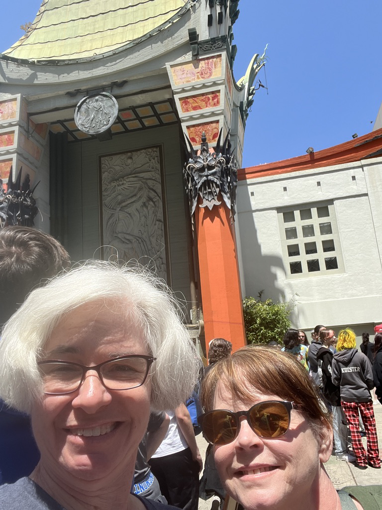Outside the Chinese Theater, Hollywood