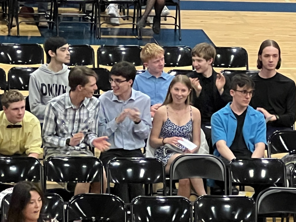 Ted at the Academic Awards ceremony