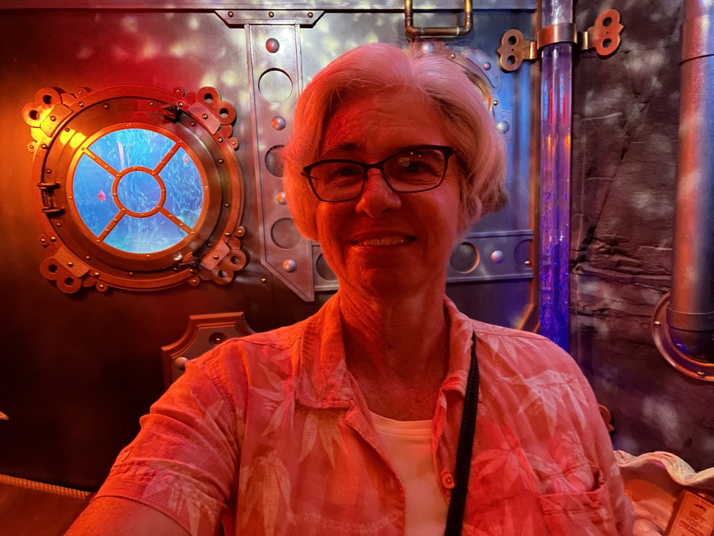 Submarine selfie
