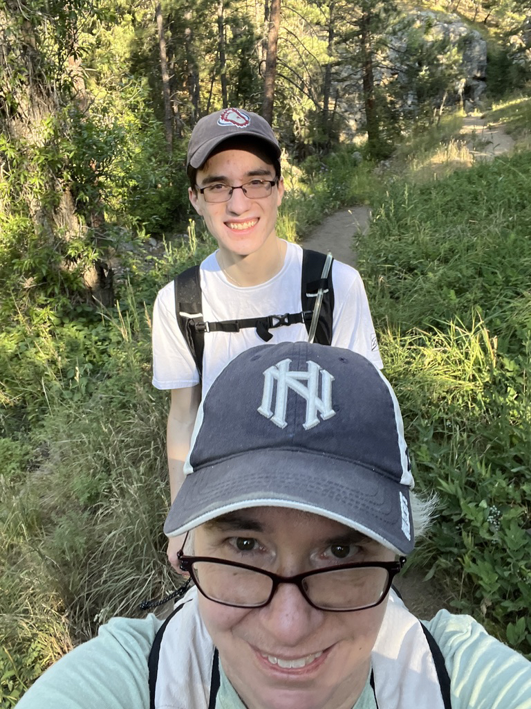 Trail selfie