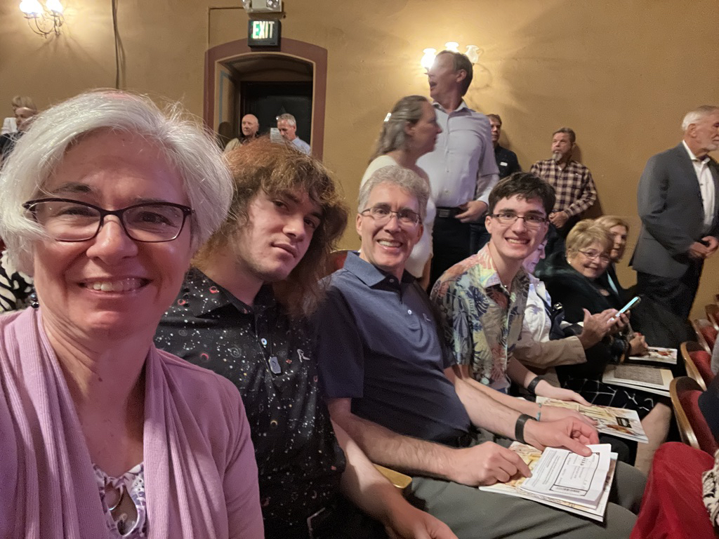 At the Central City Opera to see The Pirates of Penzance