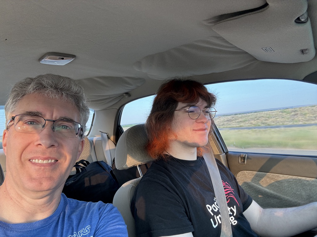 On the road to Wisconsin