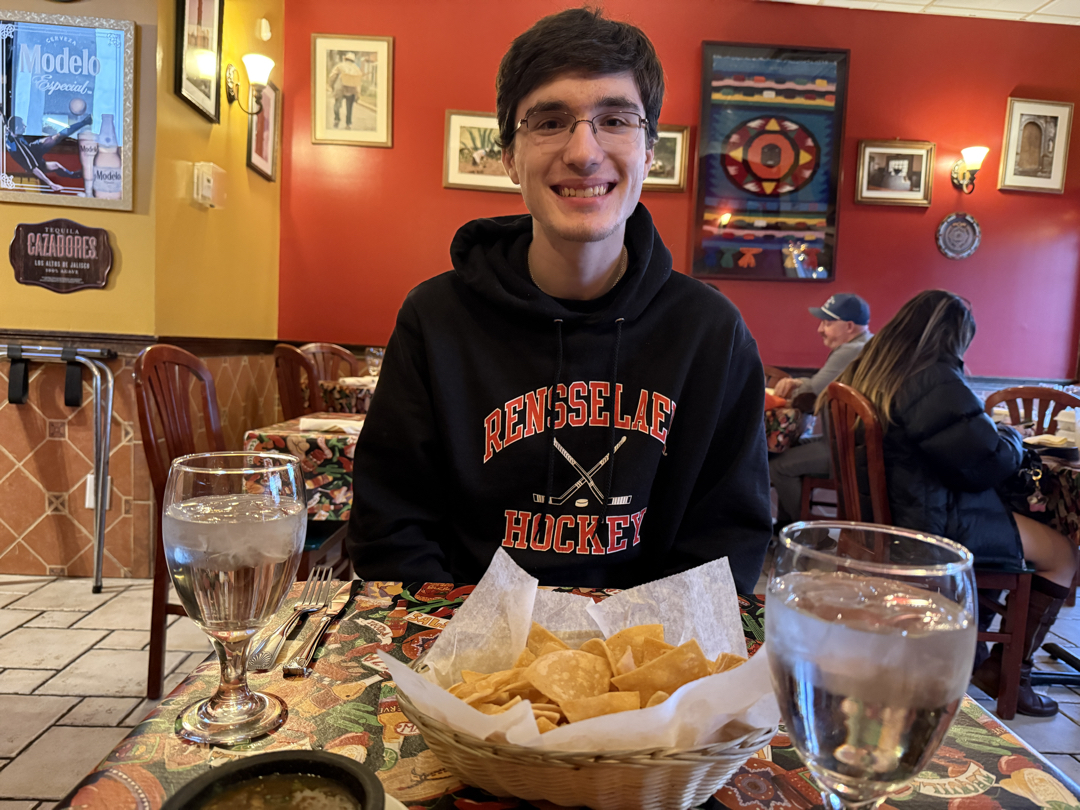 Dinner time at El Mariachi in Albany
