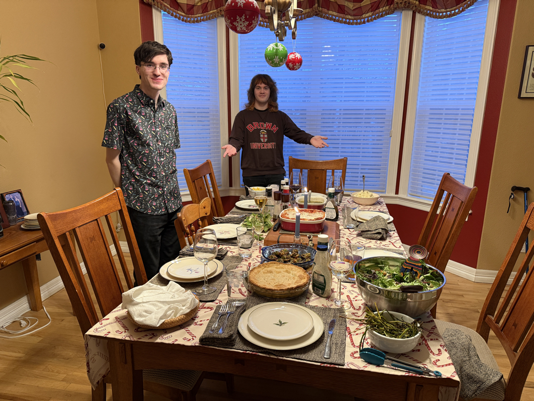 Welcome to Christmas Eve dinner