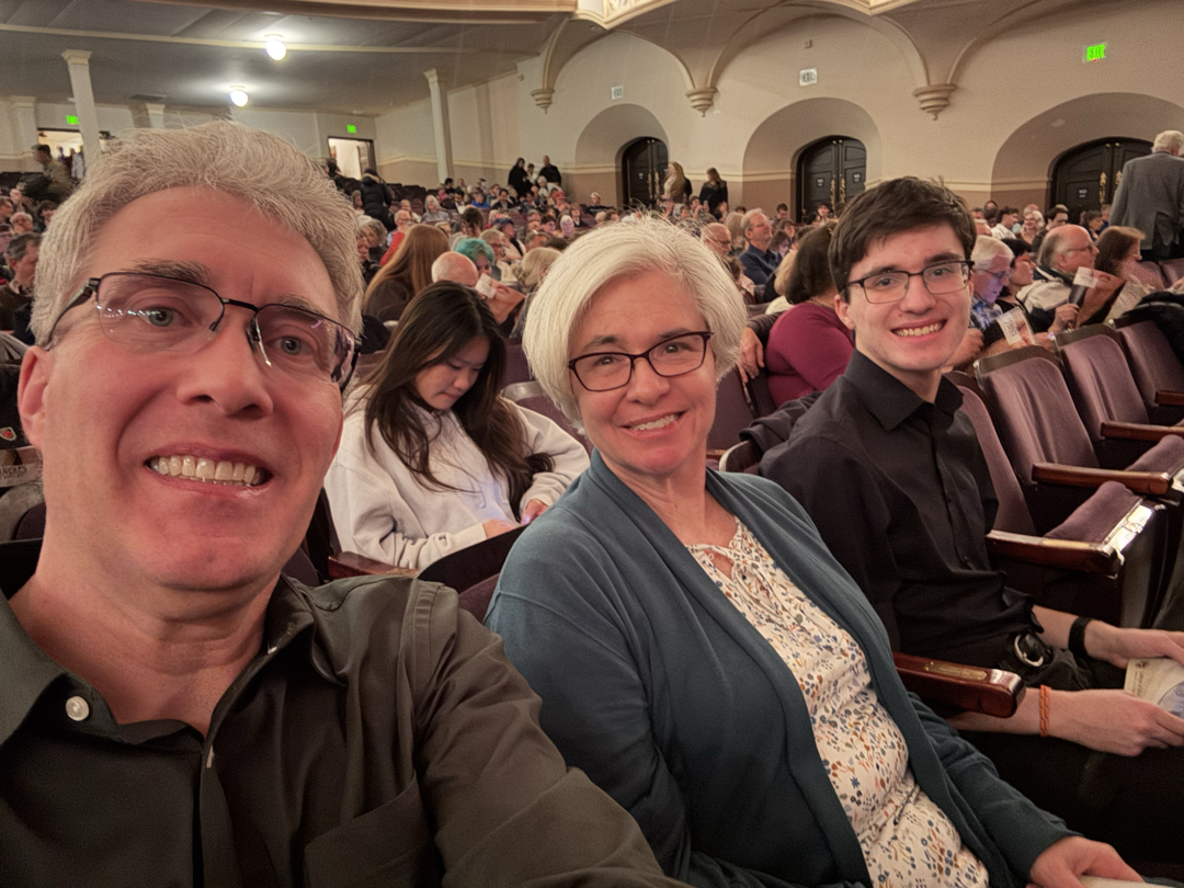 At CU to see The Pirates of Penzance
