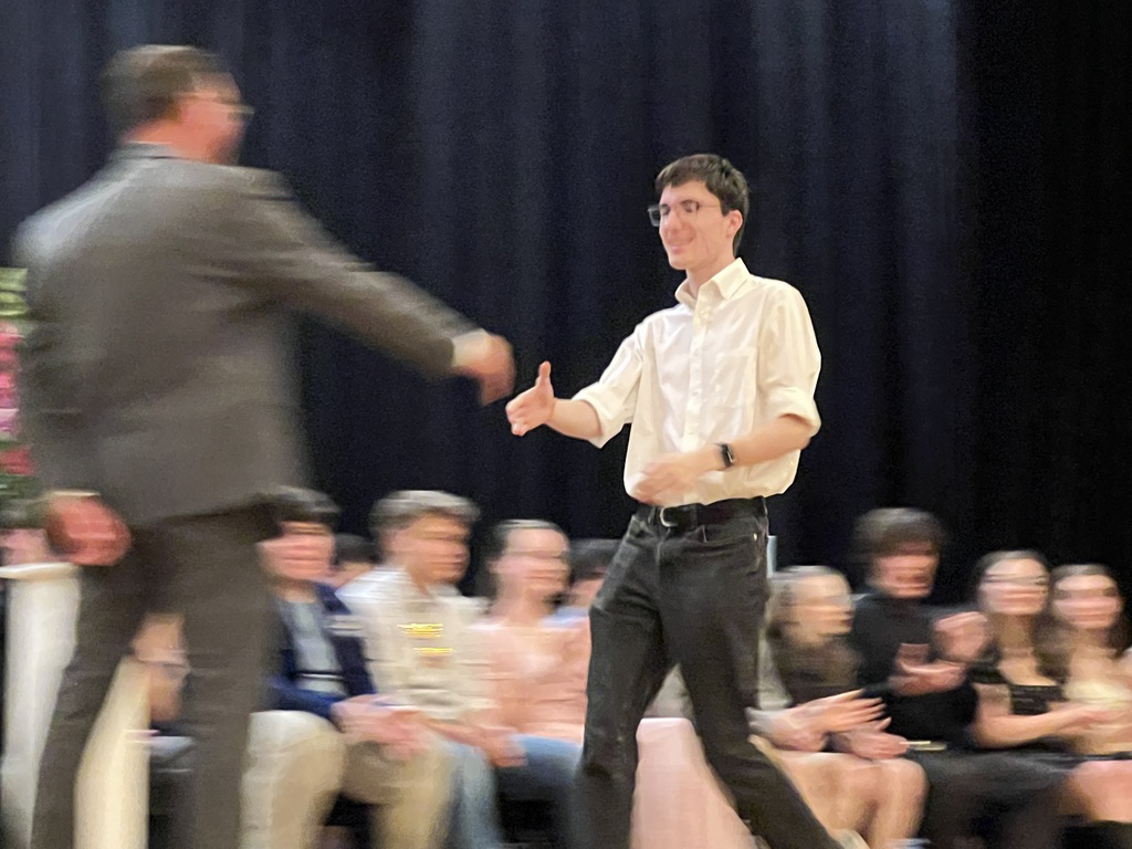 High school is a blur!