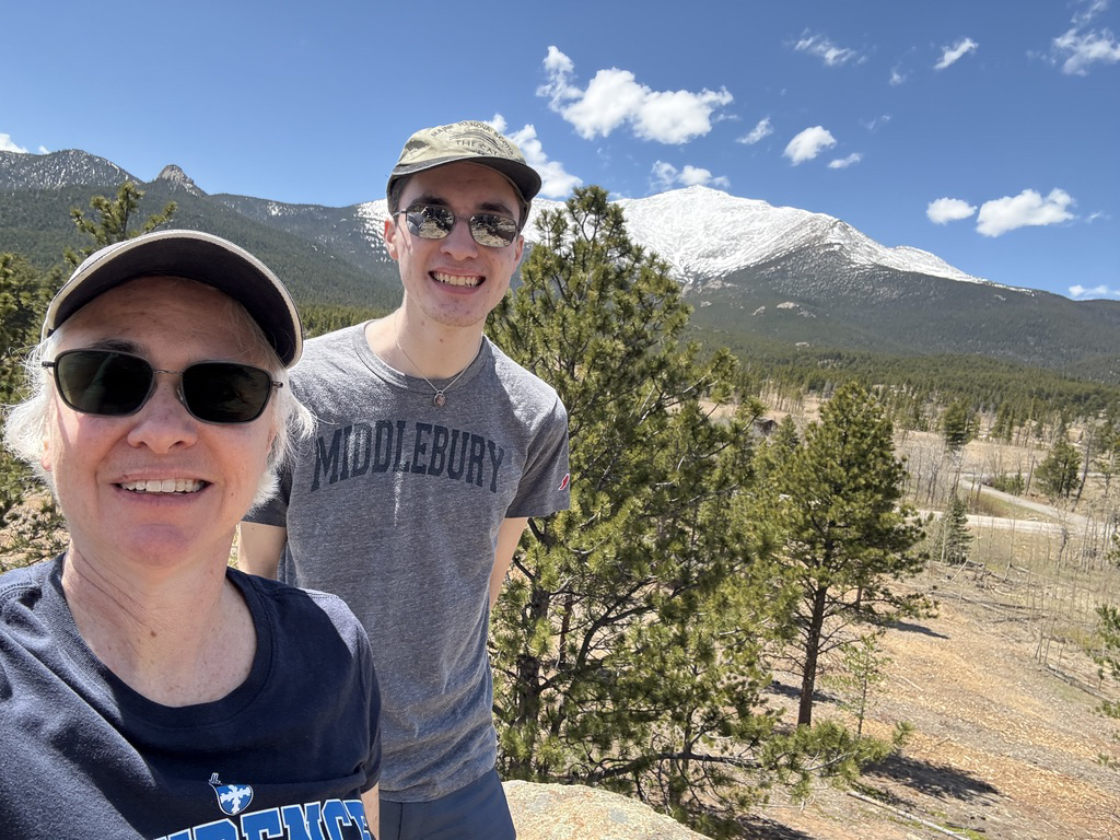 It's us and Mount Meeker