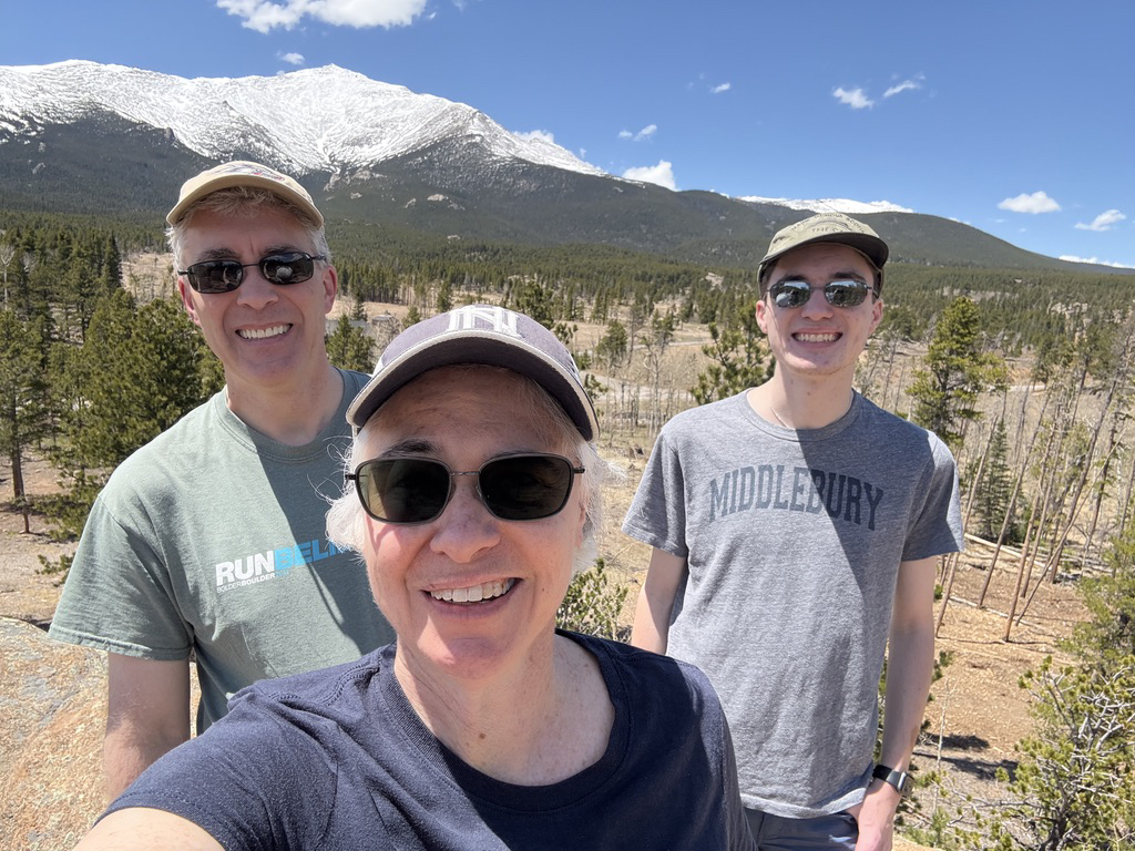 Overlooking Mount Meeker
