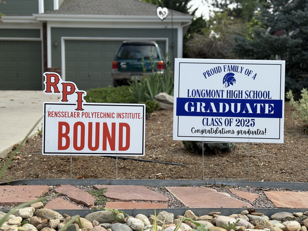 The signs are up!