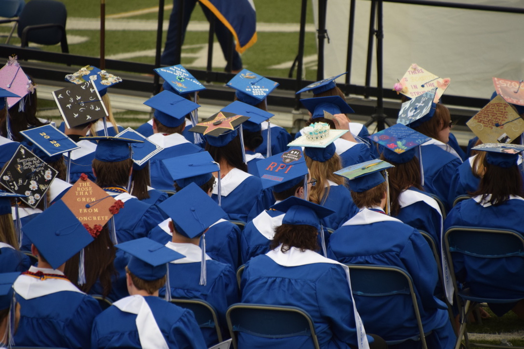 Decorated caps