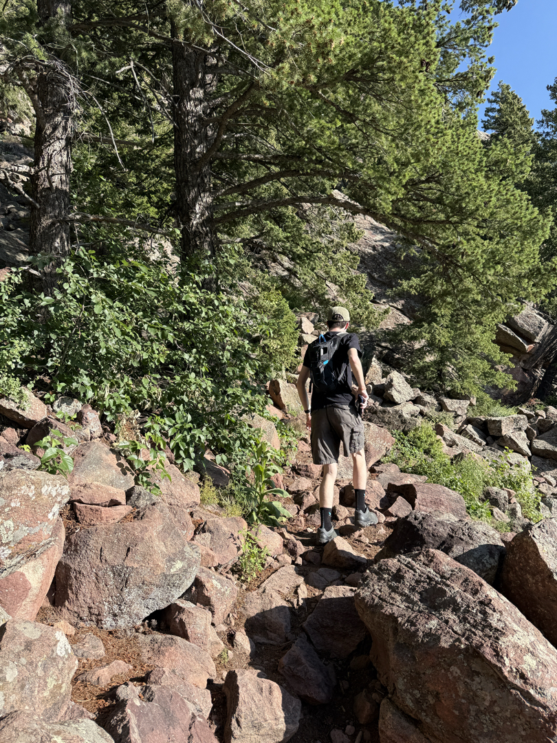 Final part of the trail