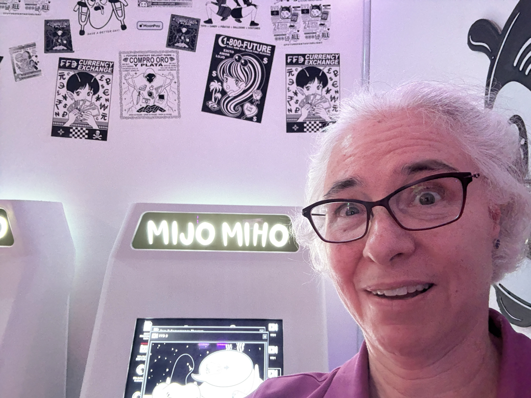 Meow Wolf facial expression - what is happening?!