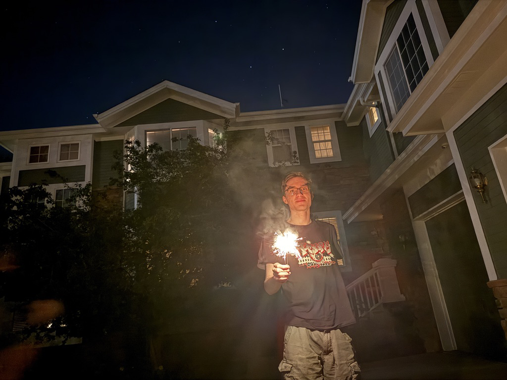 Sparkler time!