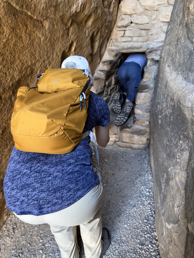 Narrow tunnel!