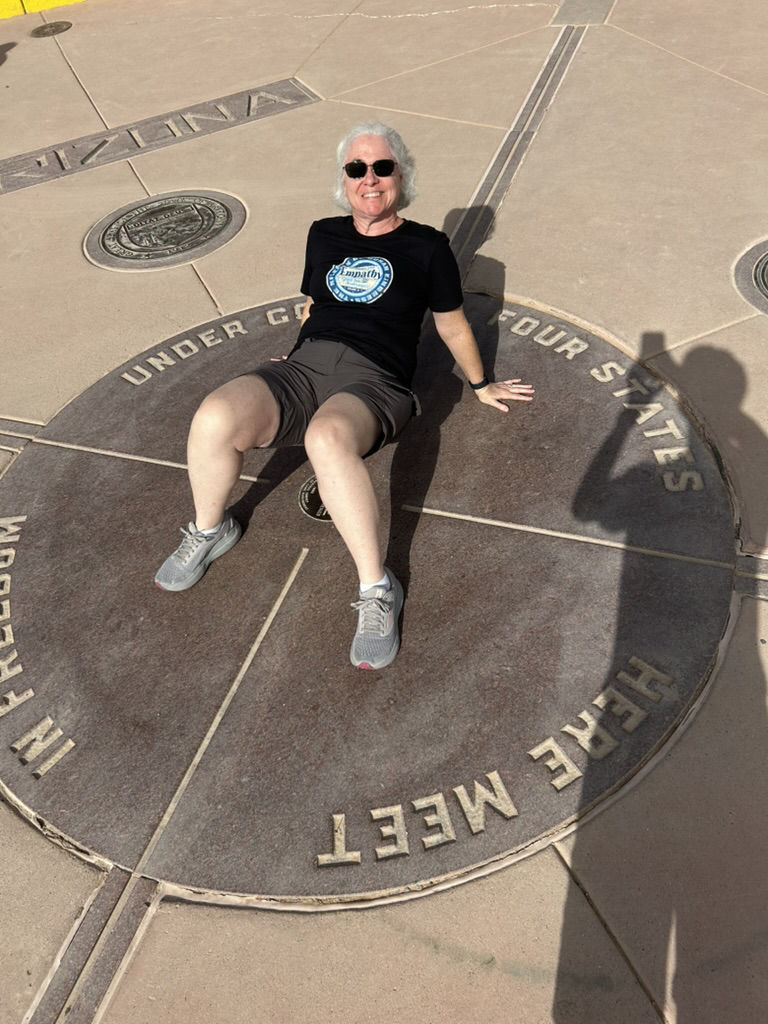 I'm in four states at once!