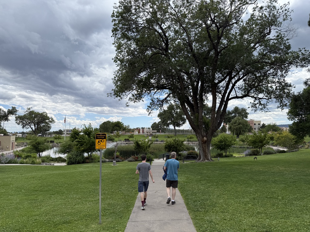 Ashley Pond Park in Los Alamos, NM