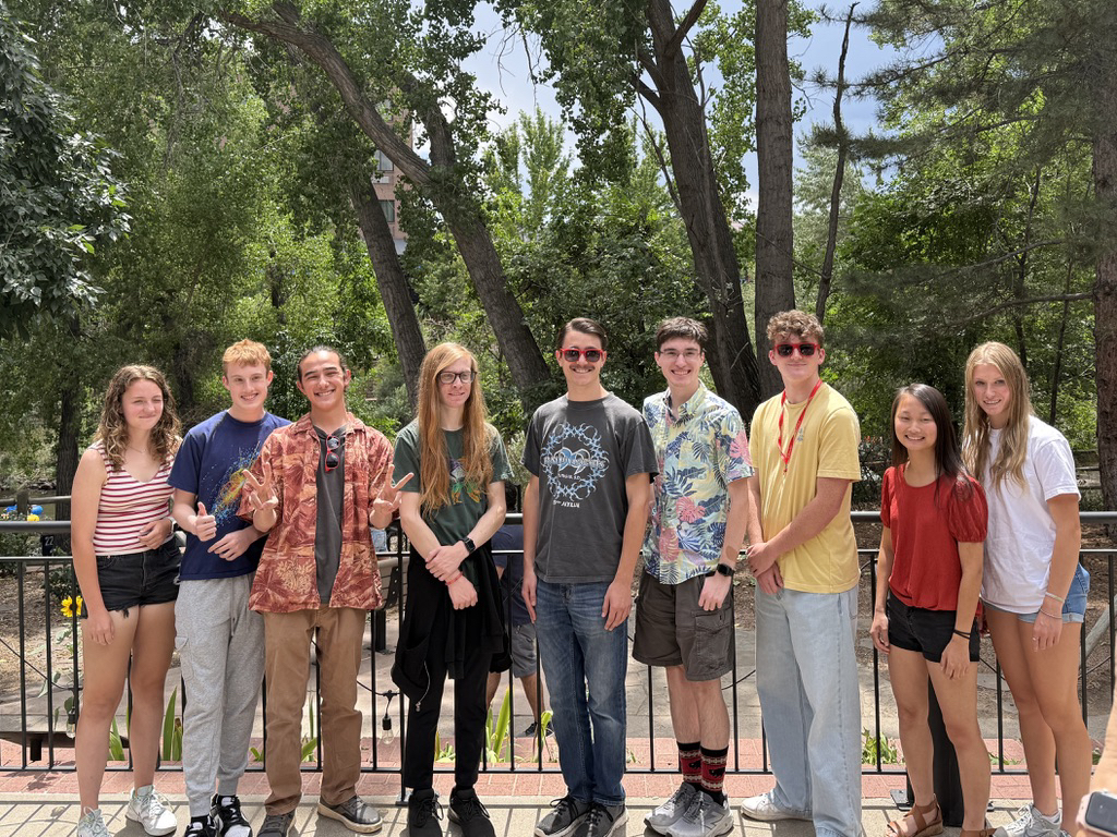 Meeting up with other first year RPI Colorado kids