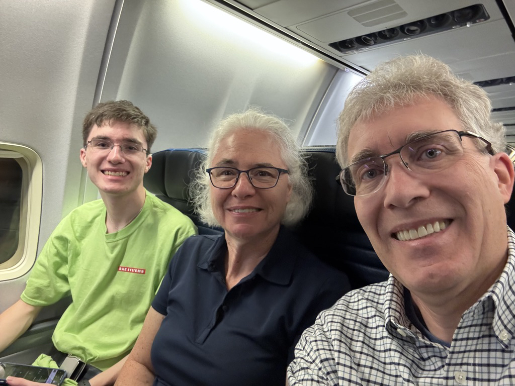 Taking the kid to college! 6 am flight