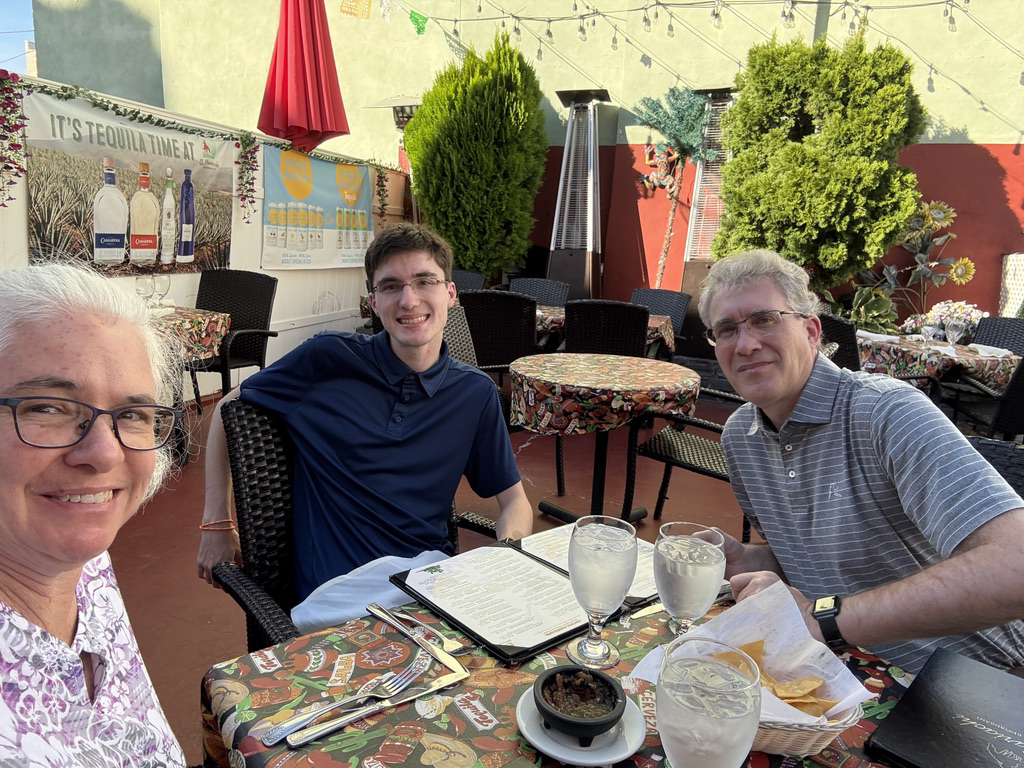 Last supper at El Mariachi in Albany